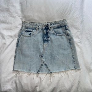 Garage Denim Skirt